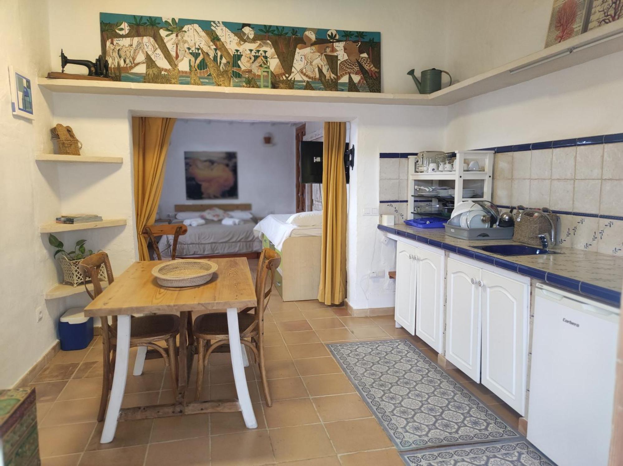 Turismo Rural Biniati Des Pi Sant Lluís Habitación foto